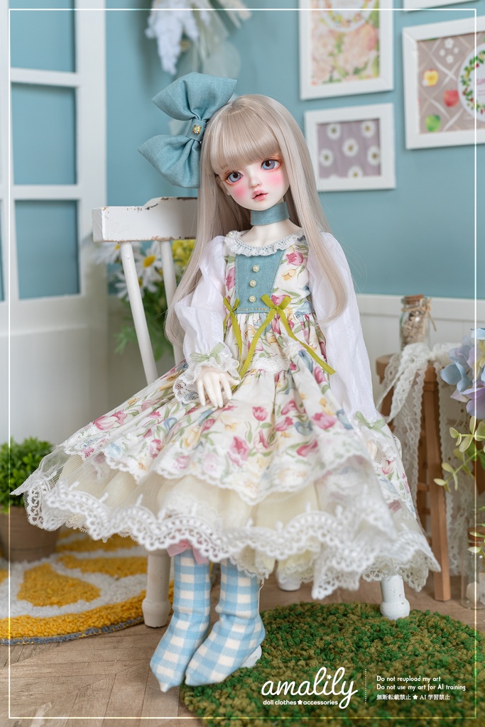 【MDD/SDM】ふんわりチューリップワンピース