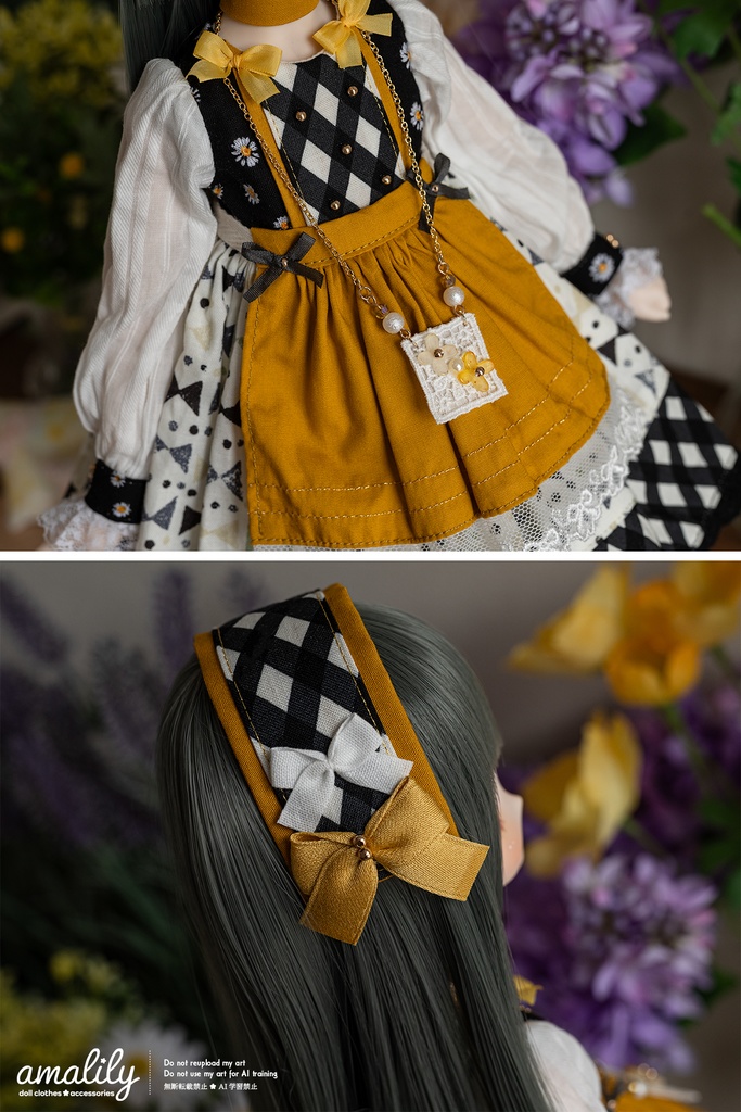 【MDD/SDM】レトロリボンワンピース