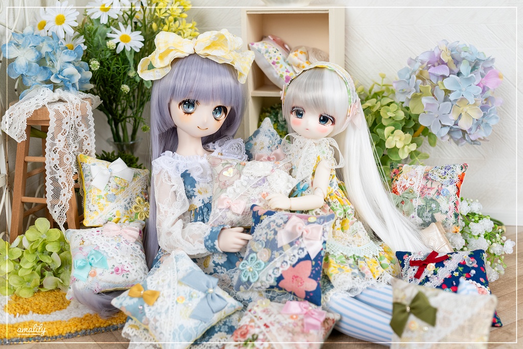 ドールサイズ クッション