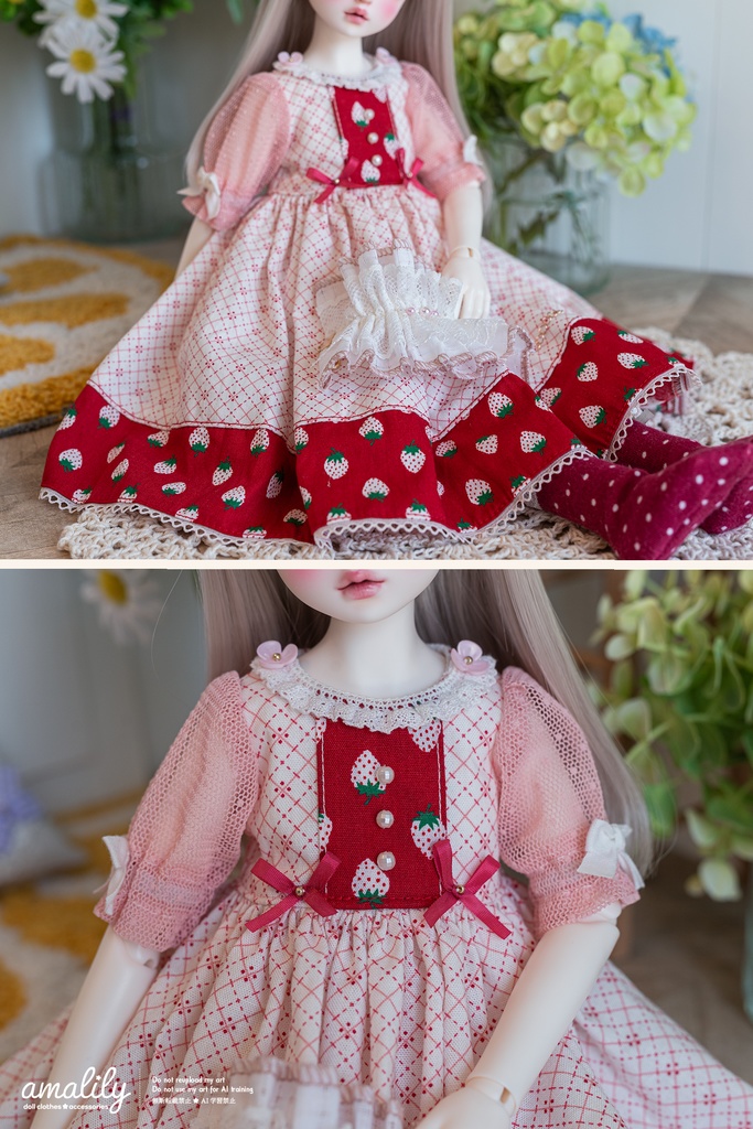 【SDM/MDD】春色いちごのワンピース