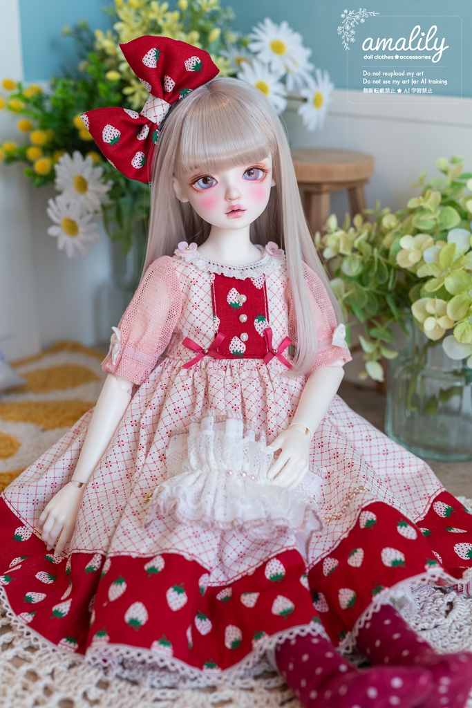 【SDM/MDD】春色いちごのワンピース