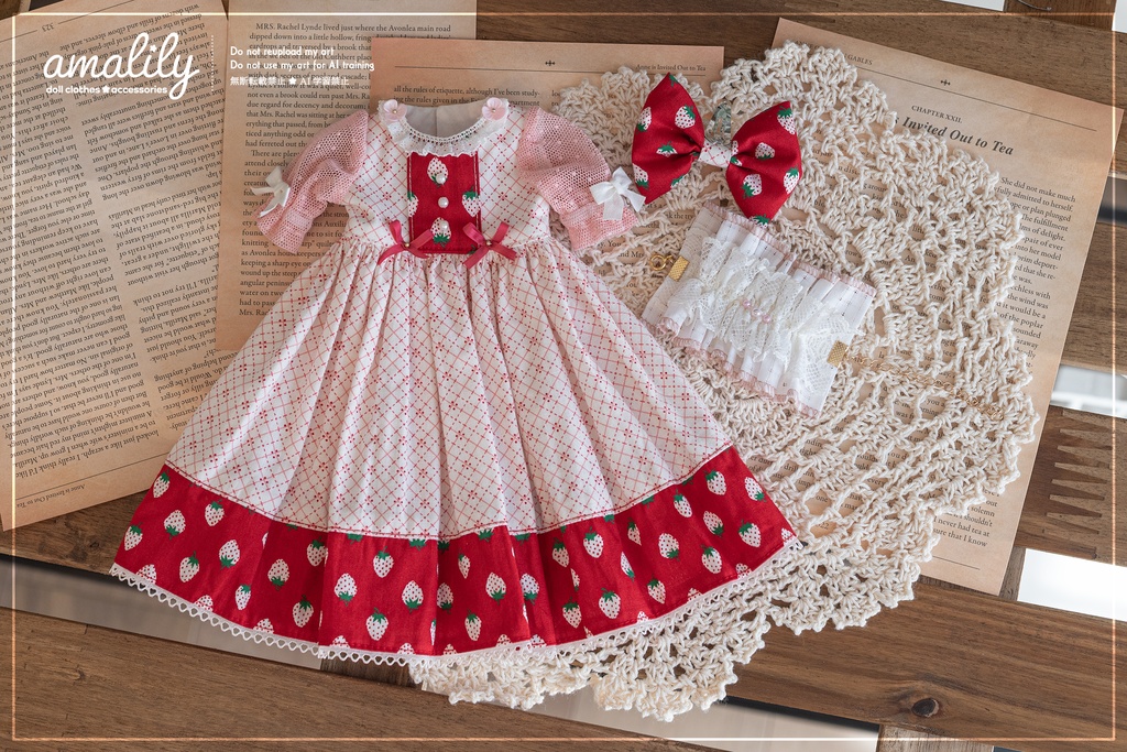 【SDM/MDD】春色いちごのワンピース