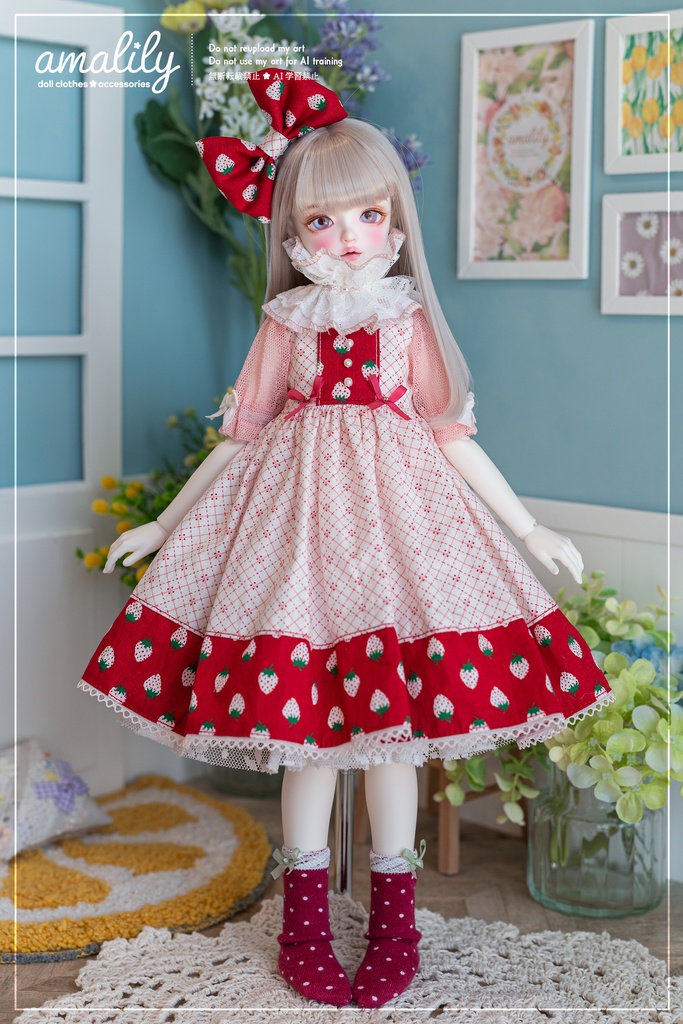 【SDM/MDD】春色いちごのワンピース