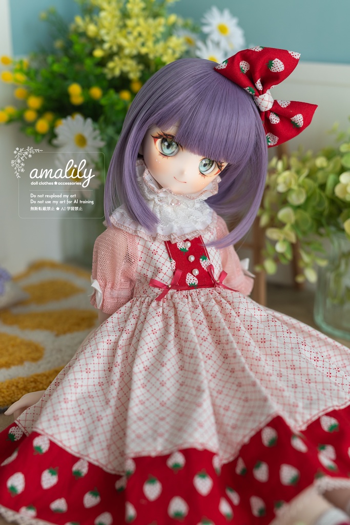 【SDM/MDD】春色いちごのワンピース