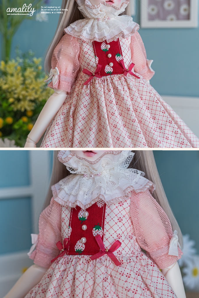 【SDM/MDD】春色いちごのワンピース