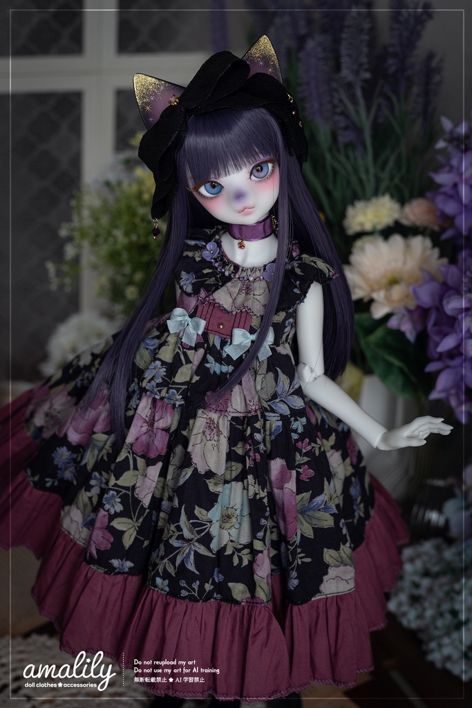 【SDM/MDD】クラシカルノースリーブワンピース