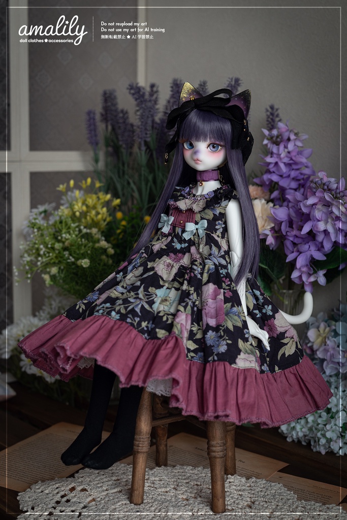 【SDM/MDD】クラシカルノースリーブワンピース