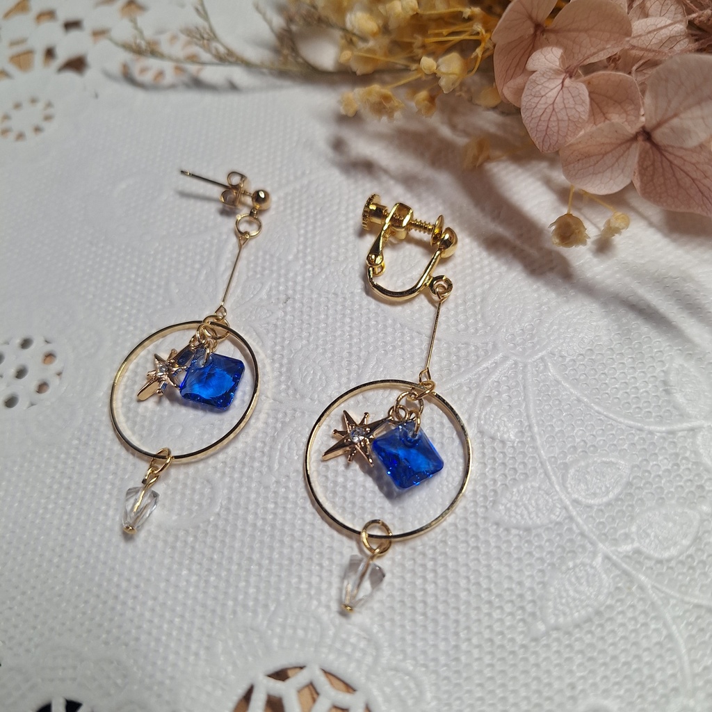 【逆転裁判】イメージピアス/イヤリング vol.1【ノベルティステッカー付】