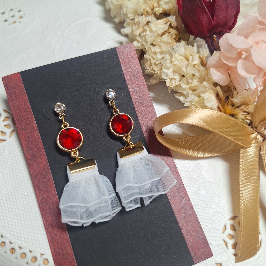 【逆転裁判】イメージピアス/イヤリング vol.1【ノベルティステッカー付】