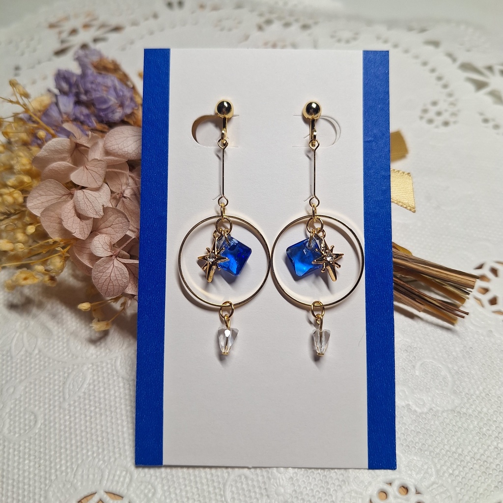 【逆転裁判】イメージピアス/イヤリング vol.1【ノベルティステッカー付】