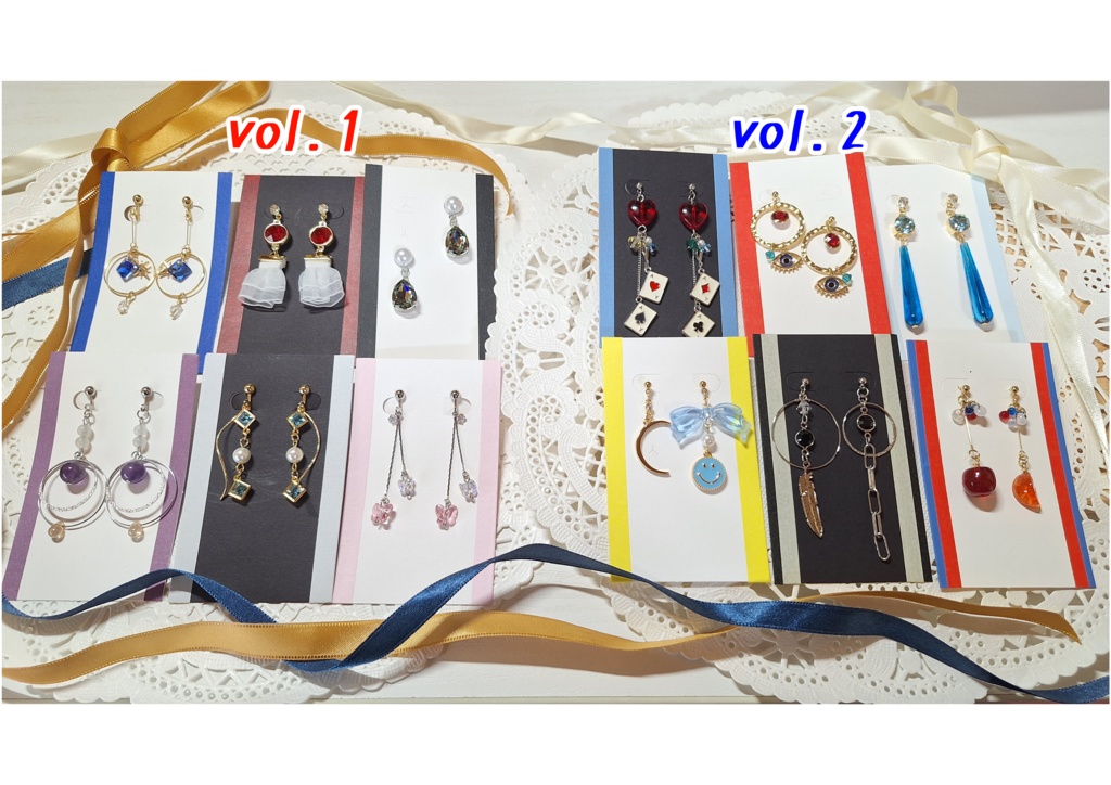 【逆転裁判】イメージピアス/イヤリング vol.1【ノベルティステッカー付】