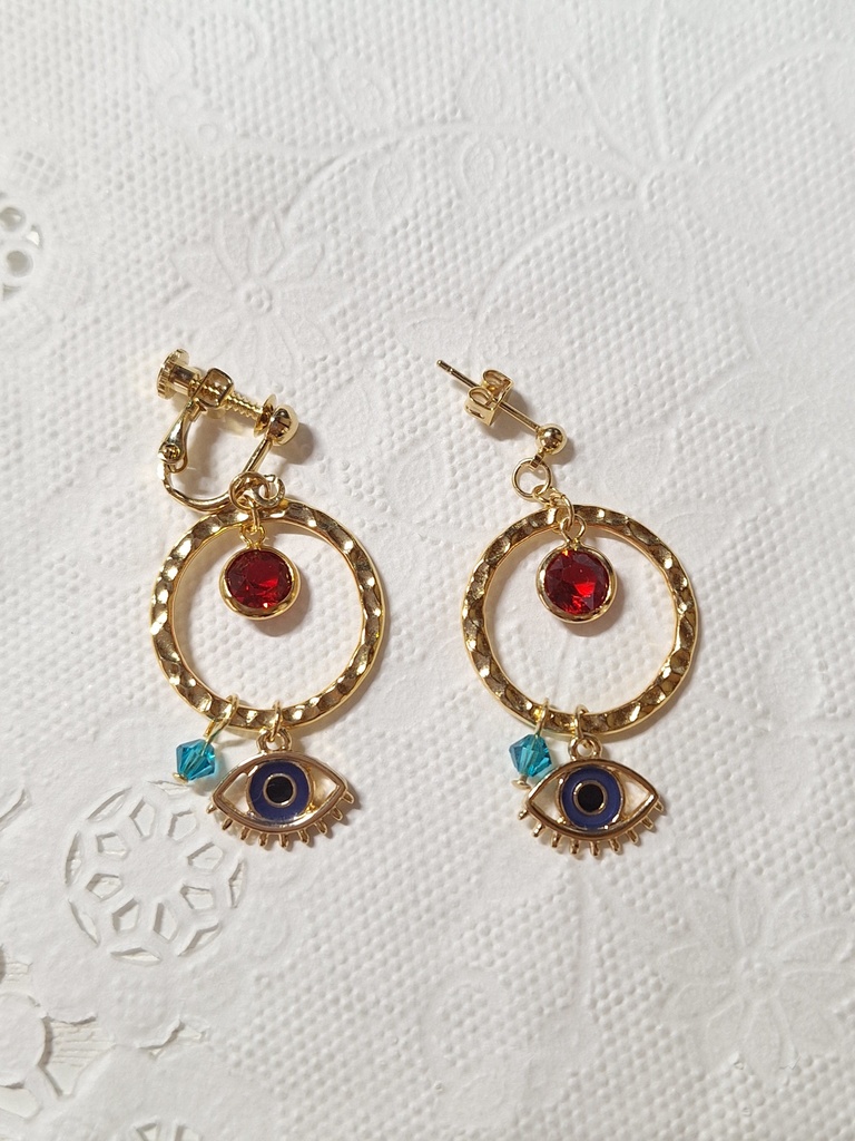 【逆転裁判】イメージピアス/イヤリング vol.2【ノベルティステッカー付】