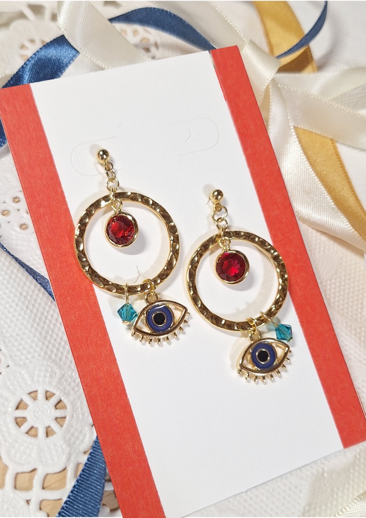 【逆転裁判】イメージピアス/イヤリング vol.2【ノベルティステッカー付】