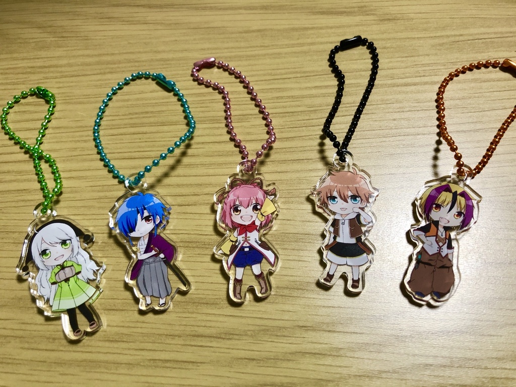 アクリルキーホルダー