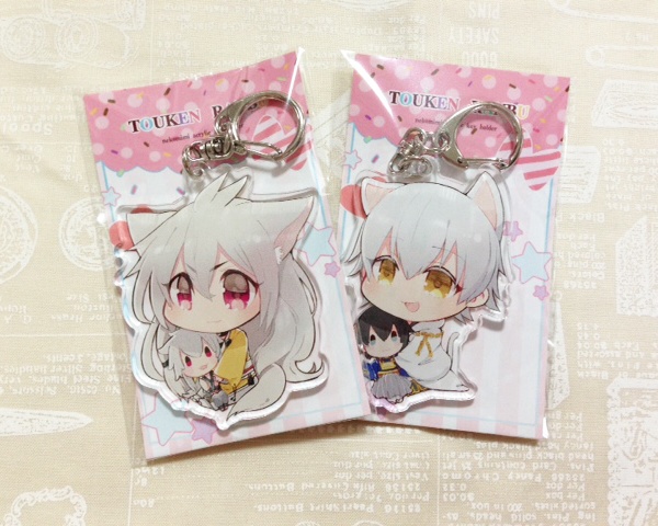 とうらぶアクリルキーホルダー