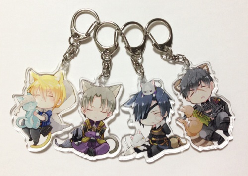 とうらぶアクリルキーホルダー