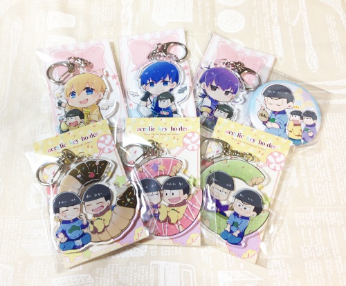 ドーナツ松さんアクリルキーホルダー他