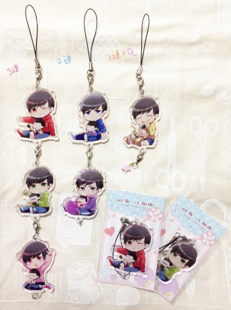 問題児組アクキー&缶バッジ