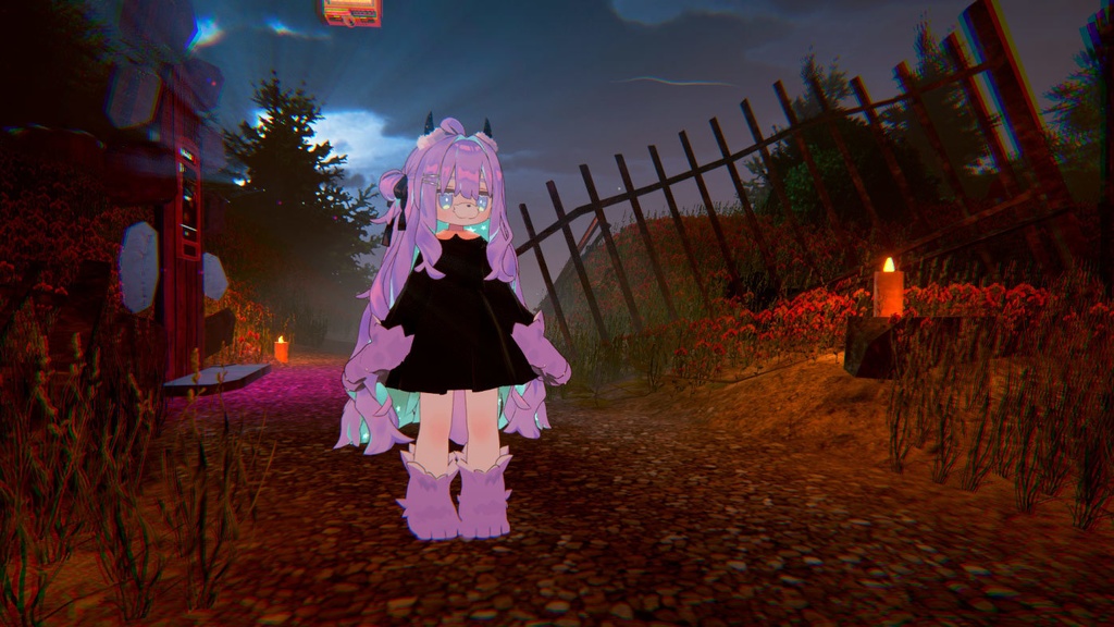 【全アバター対応】小悪魔のツノ【オリジナル3Dモデル】