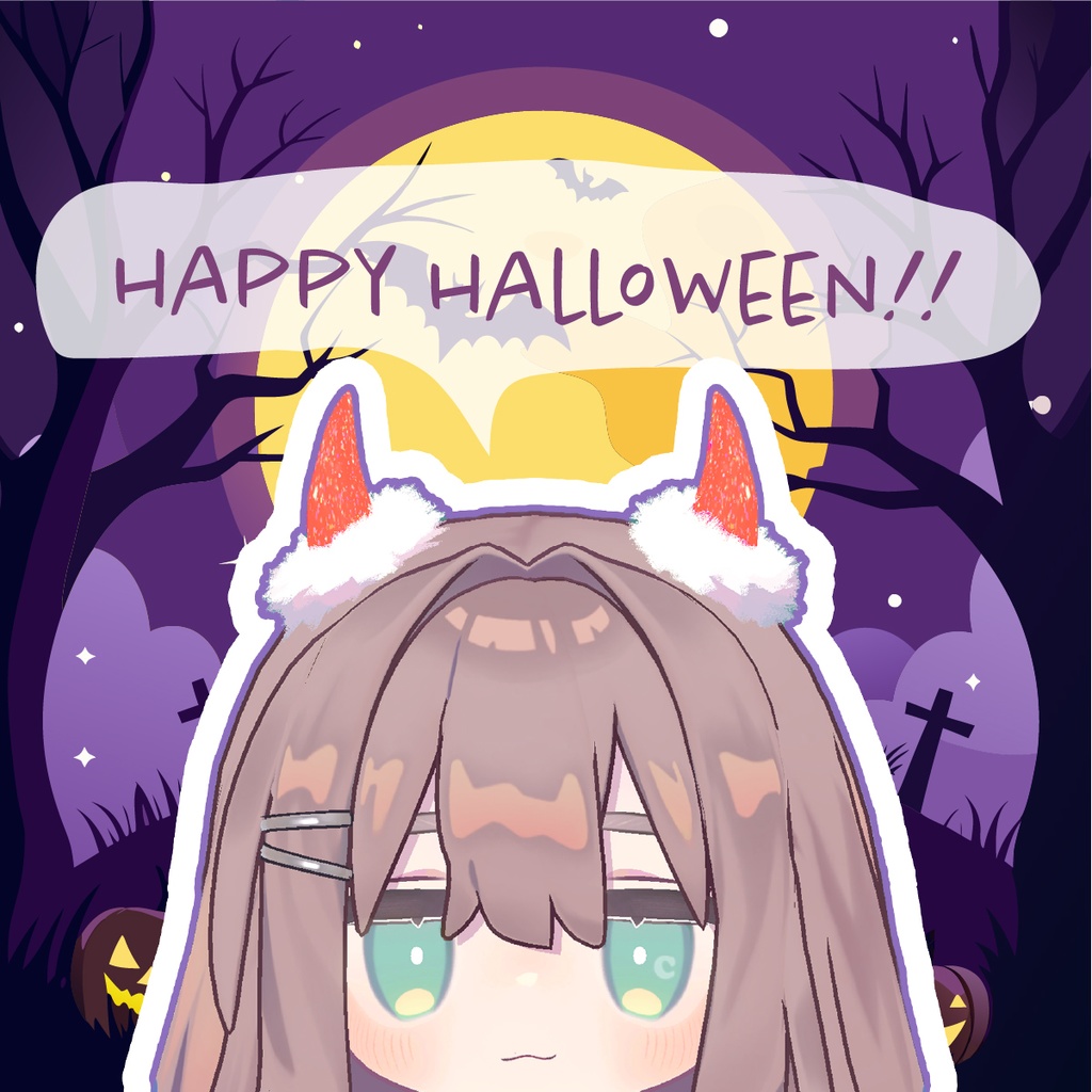 【全アバター対応】小悪魔のツノ【オリジナル3Dモデル】