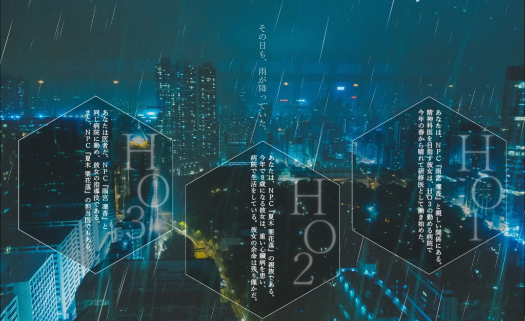 CoCシナリオ『囀りとメメント』