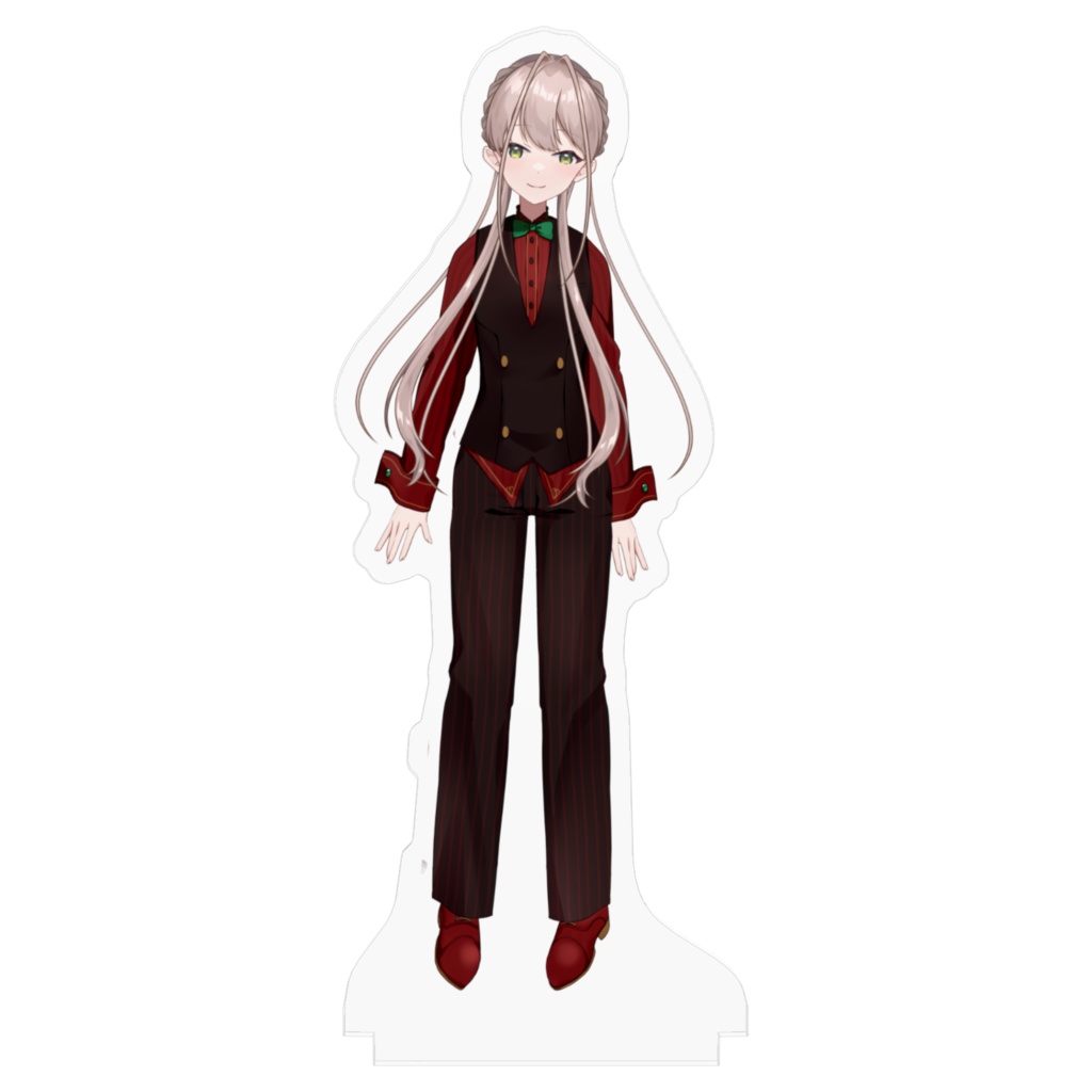 甘三田べるアクリルスタンド_男装 100×100