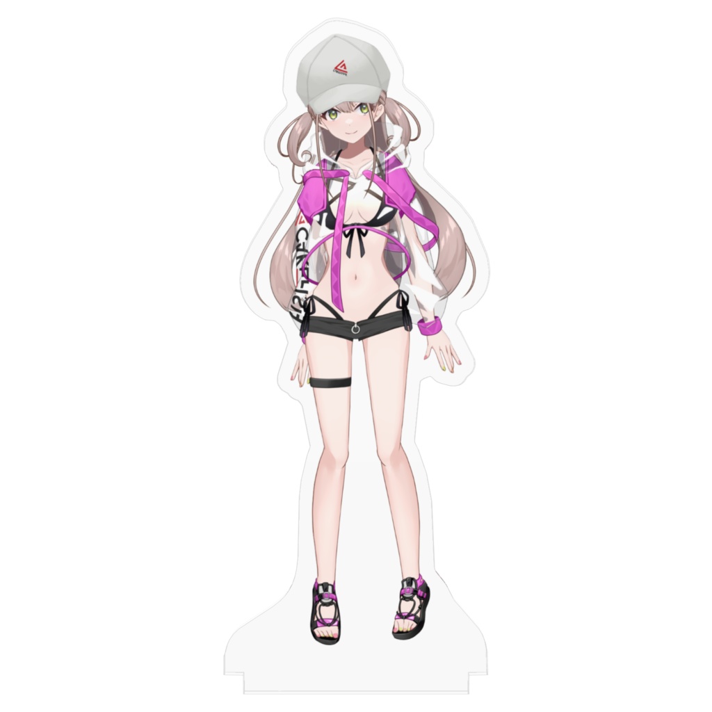 甘三田べるアクリルスタンド_2022水着 100×100