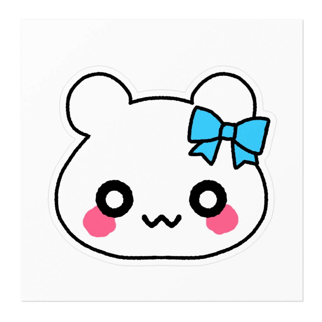 もももステッカー