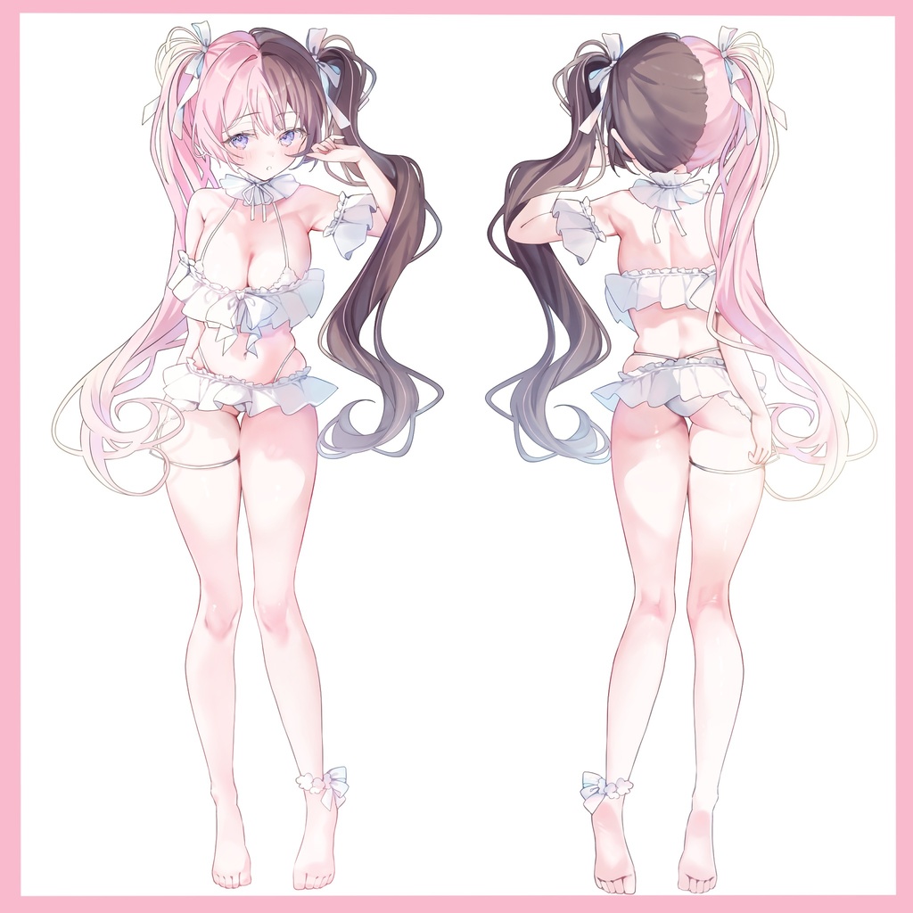 【C106】水着ひなーの両面BIGアクスタ