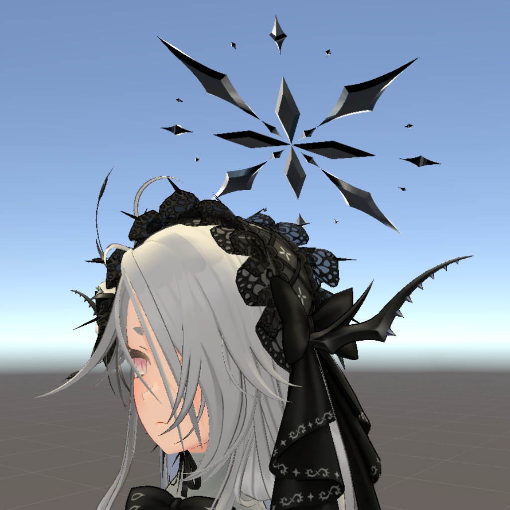 【期間限定無料】simple halo 02【VRChat想定】