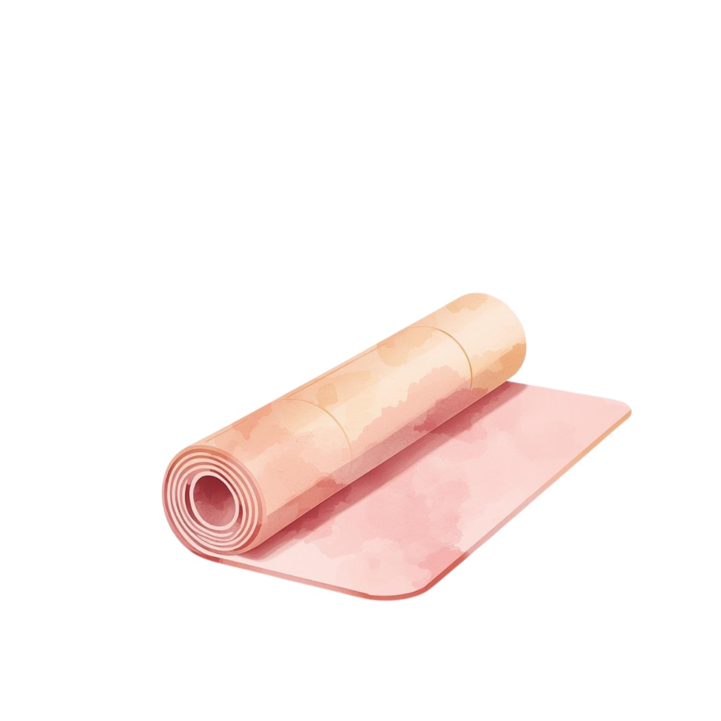 【Morning Run】ワークアウト|朝活シリーズ(水彩画風ピンクアンティーク可愛いクリップアート9点)