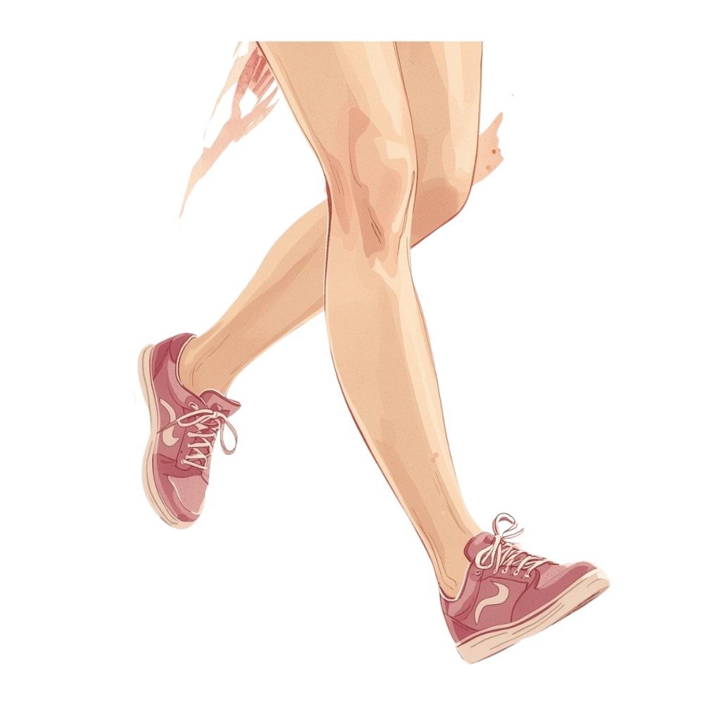 【Morning Run】ワークアウト|朝活シリーズ(水彩画風ピンクアンティーク可愛いクリップアート9点)