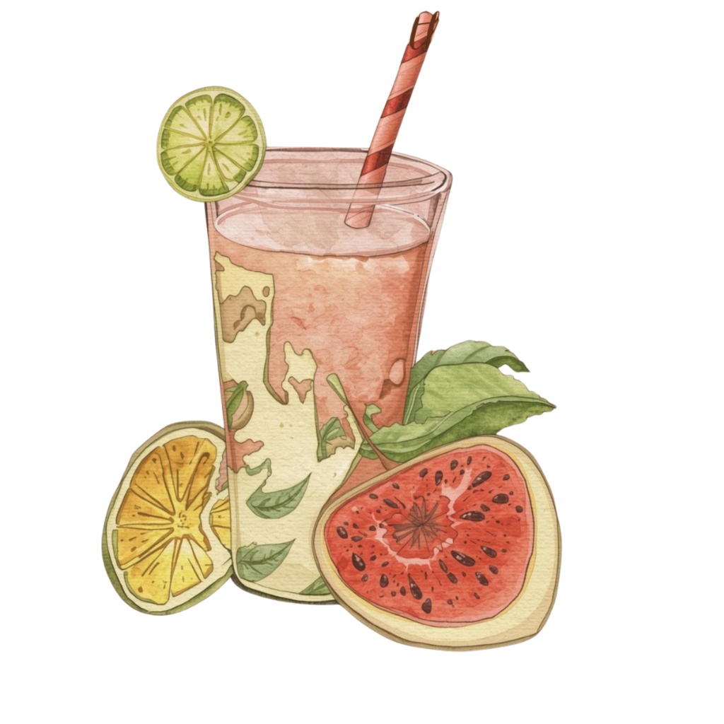 【Morning Run】ワークアウト|朝活シリーズ(水彩画風ピンクアンティーク可愛いクリップアート9点)