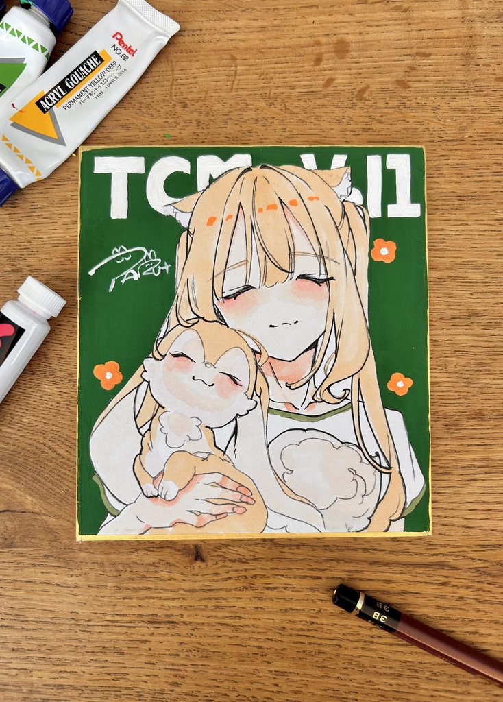 【TCM1 購入者様専用】オーダー色紙
