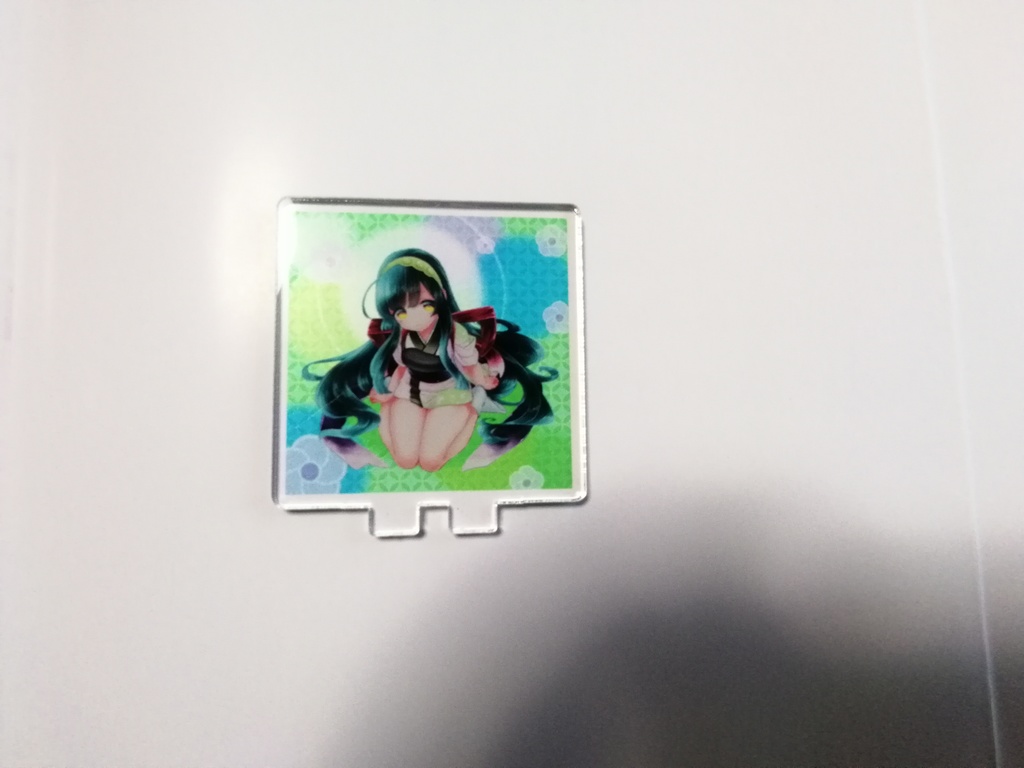 ずん子さんのLEDベース付きフィギュア