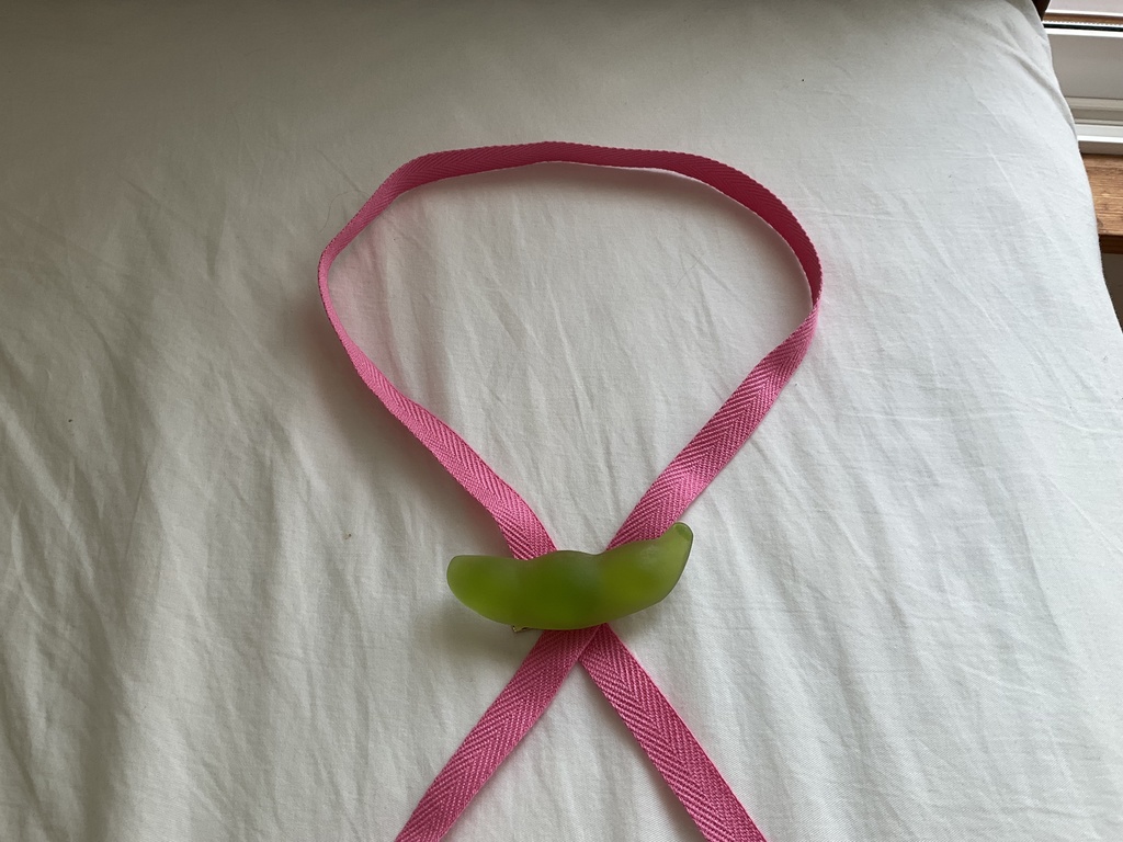 ずんだもん ループタイまたはタイピン