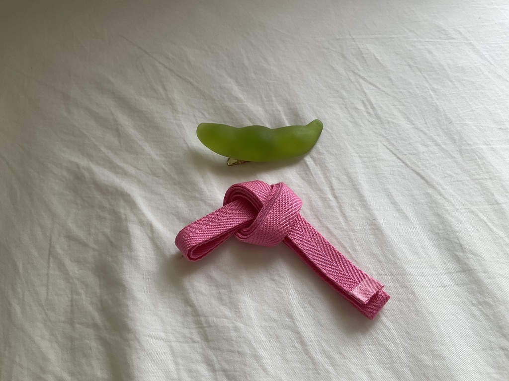 ずんだもん ループタイまたはタイピン