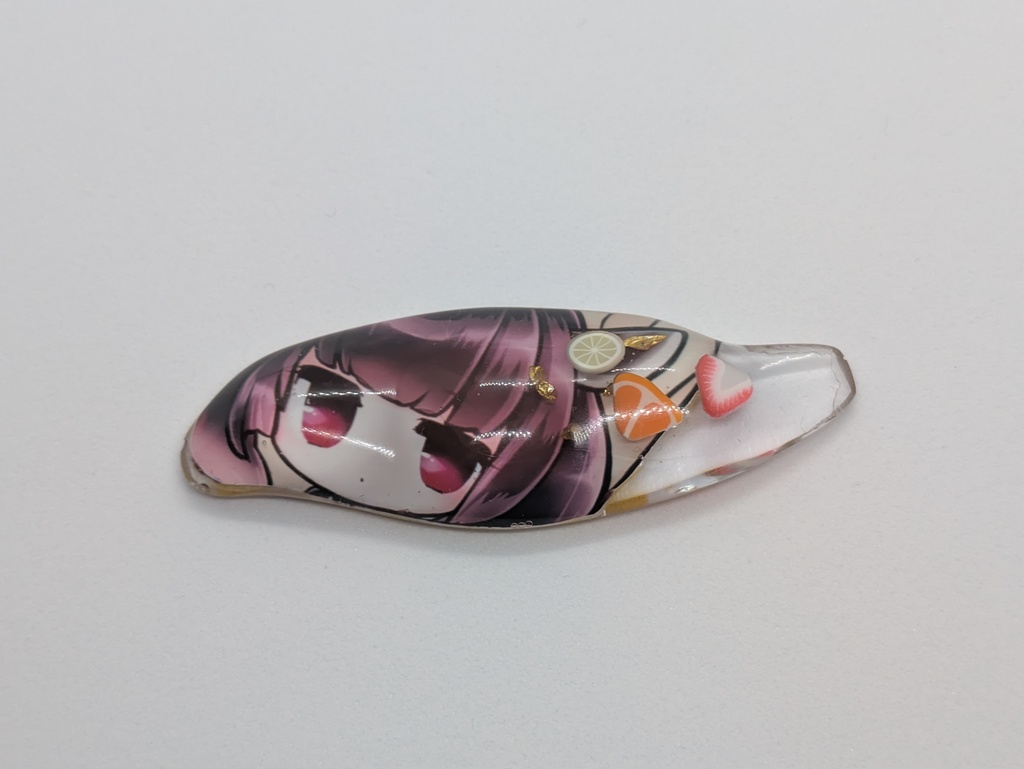 【試作品】ずんだもん、きりたん、箸置きとキーホルダー・その1