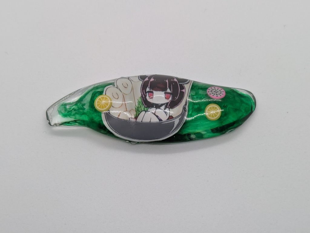 【試作品】ずんだもん、きりたん、箸置きとキーホルダー・その1