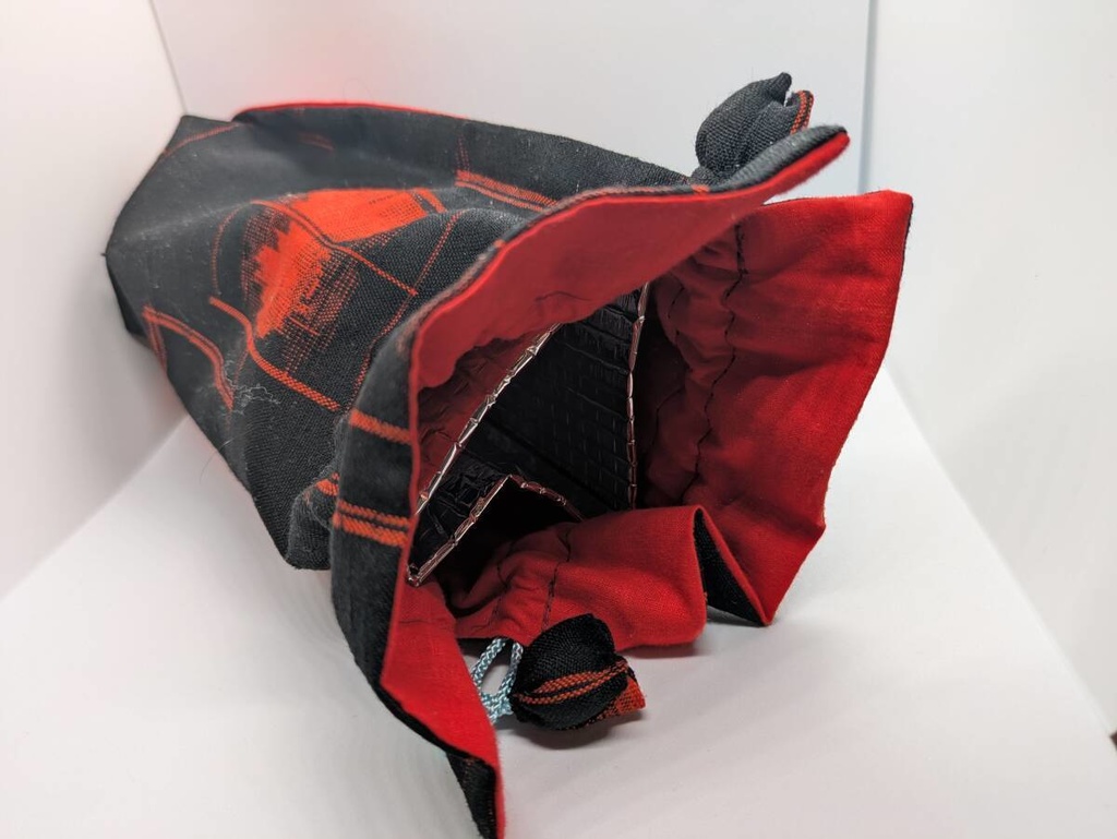 木綿のペットボトル入れ(若干保温可)#古布