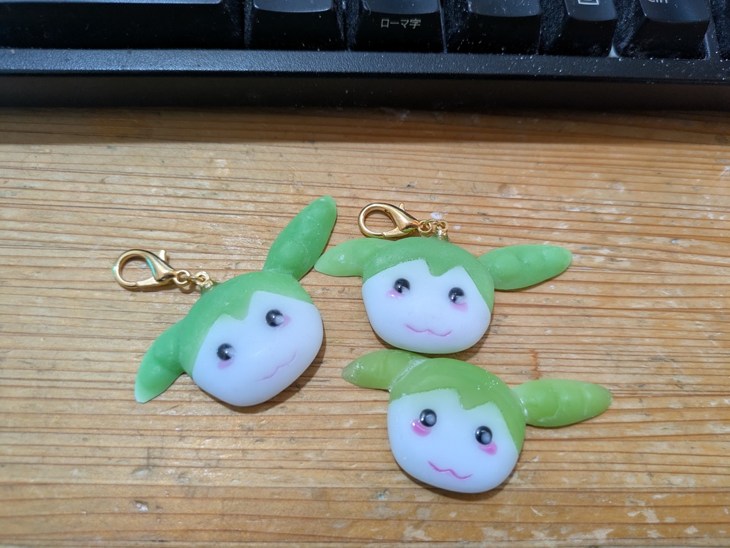 【試作品】ずんだもんキーホルダー（どれか一つ）