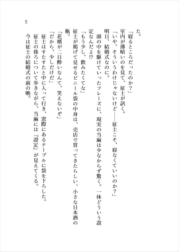 最後の夜の向こう側 PDF版