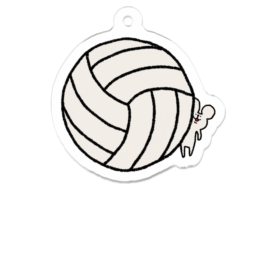 バレーボールからひょこっ