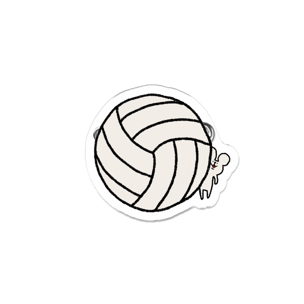 バレーボールからひょこっ