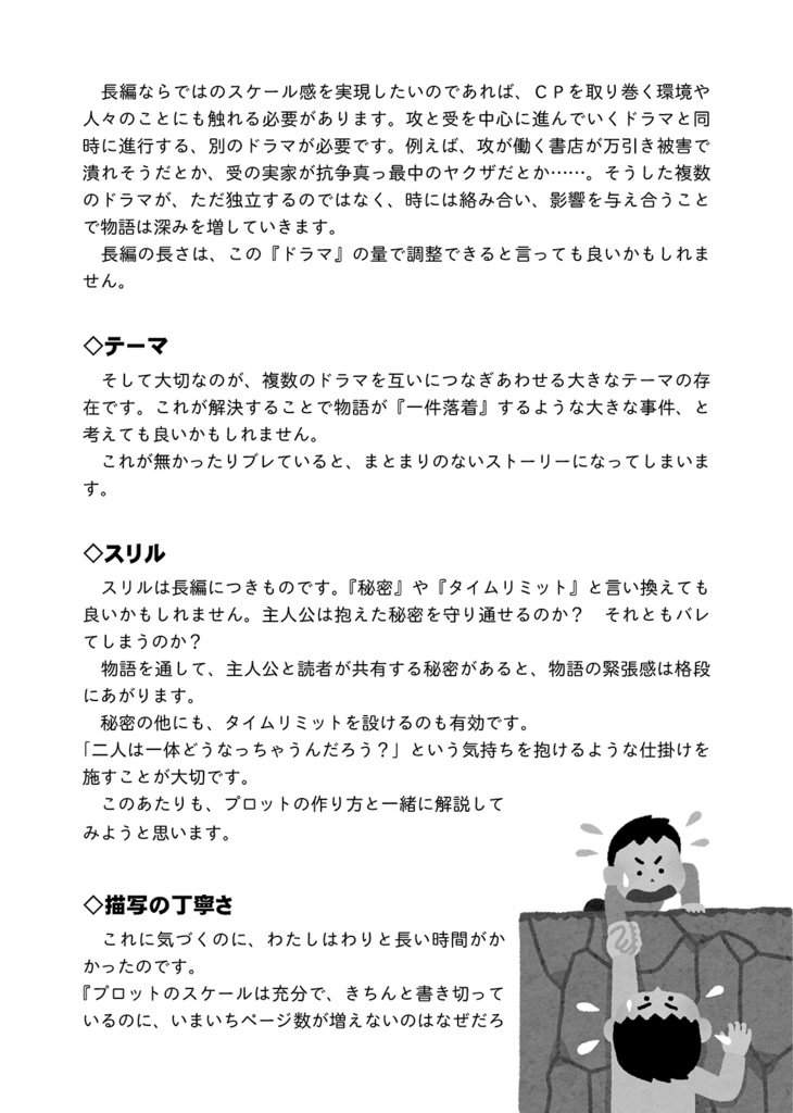 推しCPの長編小説が書きたい同志に捧ぐ本