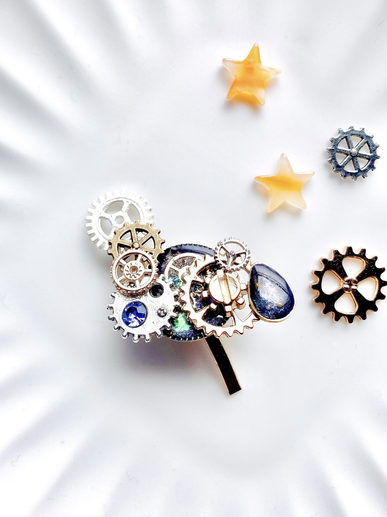 星空と歯車のポニーフック