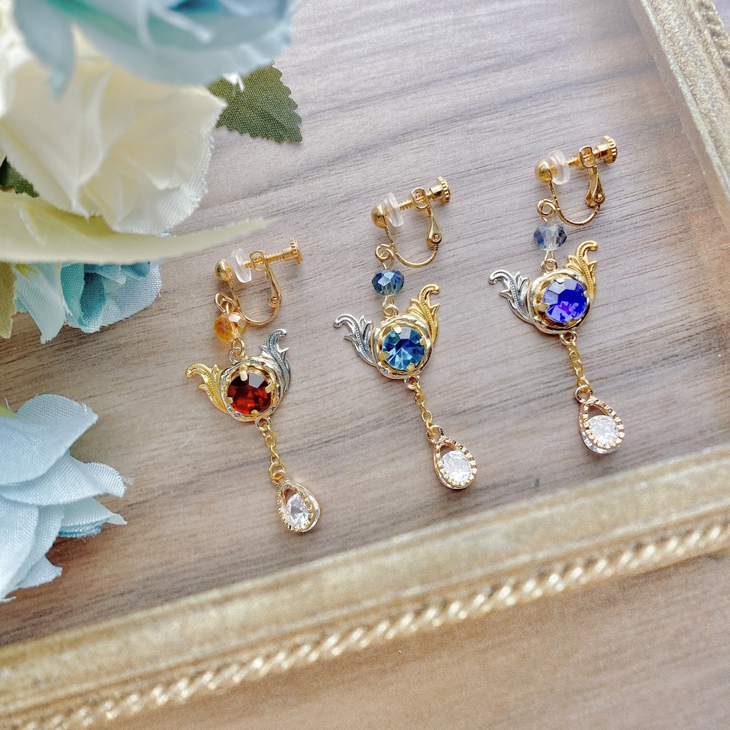 三種のイヤリング