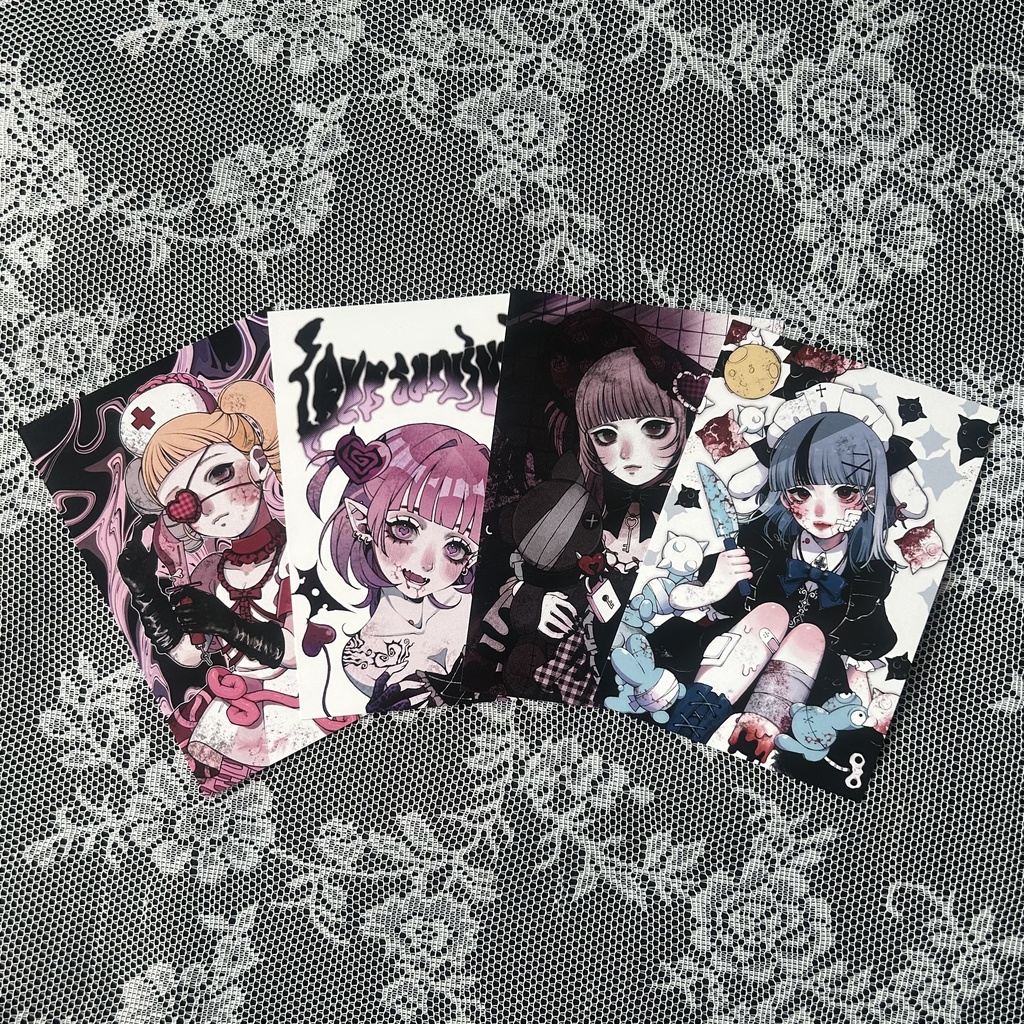 ᛪポストカードᛪ 4枚セット