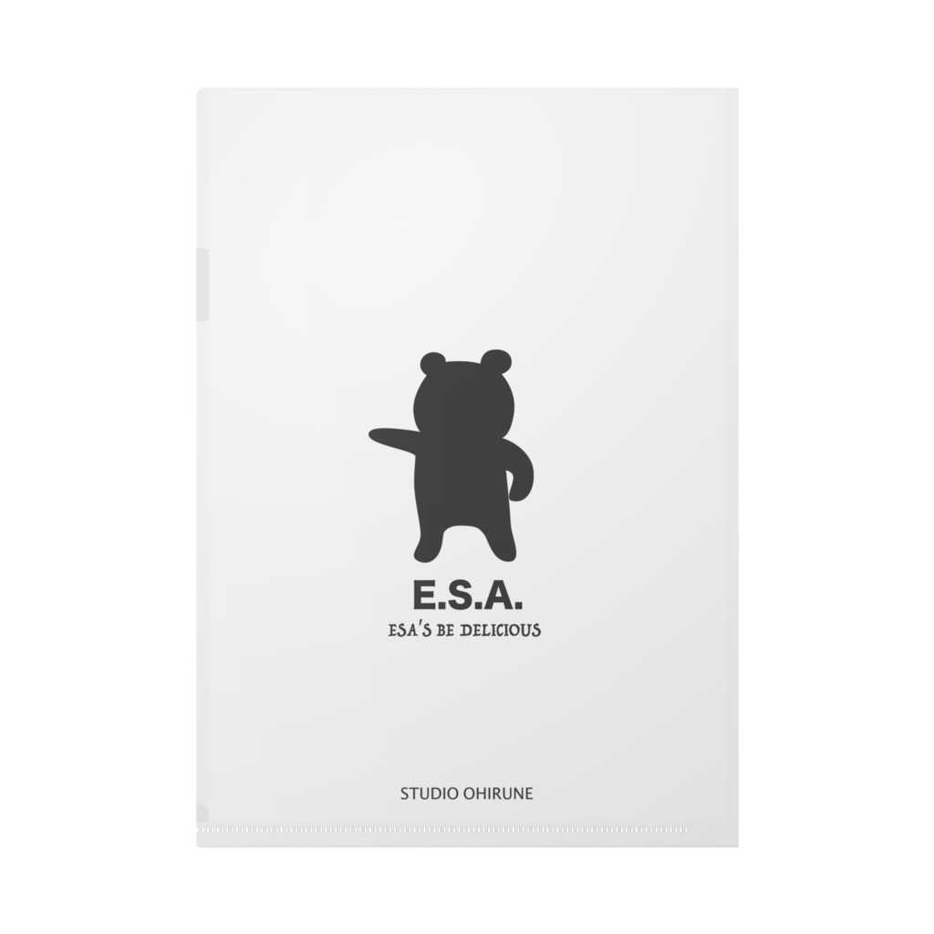 E.S.A.クリアファイル