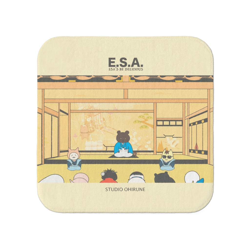 E.S.A.クマ将軍タオル